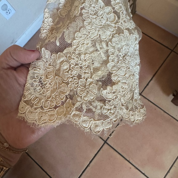 Valentino Soft White Lace Top - Picture 3 of 10